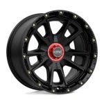 KM100 SATIN BLACK 17X9 5X5.0/5.5 18MM Ζάντες KMC - Image 3