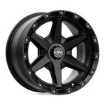KM101 SATIN BLACK 17X9 5X5.0/5.5 18MM Ζάντες KMC