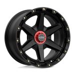 KM101 SATIN BLACK 17X9 5X5.0/5.5 18MM Ζάντες KMC - Image 3