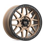 KM535 MATTE BRONZE W MATTE BLACK LIP 18X8.5 5X5.0 35M Ζάντες KMC