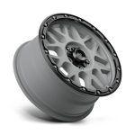 KM535 SILVER 18X8.5 5X5.0 M-GRAY M-BLK LP 35MM Ζάντες KMC - Image 2