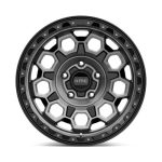 KM545 SATIN BLACK W/ GRAY TINT Ζάντες KMC 17X9 5X5.0 S-BLK GTCC 18MM - Image 3