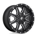 MAVERICK MATTE BLACK MILLED 17X8.5 6X4.5/120 72.56 NBD +25 Ζάντες Fuel Off-Road