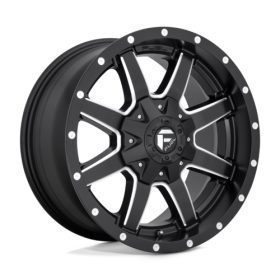 MAVERICK MATTE BLACK MILLED 20X9 5X110/5.0 72.56 NBD +38 Ζάντες Fuel Off-Road