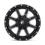MAVERICK MATTE BLACK MILLED 17X8.5 6X4.5/120 72.56 NBD +25 Ζάντες Fuel Off-Road - Image 2