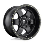 PODIUM MATTE BLACK 17X9 5X5.0 78.1 BD -12 Ζάντες Fuel Off-Road