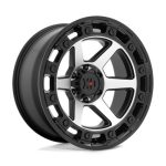 XD862 SATIN BLACK MACHINED 17X9 5X5.0 00MM Ζάντες XD Series - Image 2
