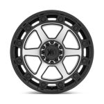 XD862 SATIN BLACK MACHINED 17X9 5X5.0 00MM Ζάντες XD Series - Image 3