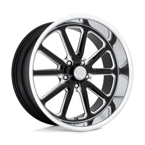 Large-web_RAMBLER U117 20x9.5 GLOSS BLK MILLED DIAMOND CUT LIP A1 RAMBLER GLOSS BLACK MILLED 18X9.5 5X5.0 78.1 NBL +01 Ζάντες U.S. Mag Wheels - Image 1
