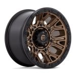 TRACTION MATTE BRONZE W/ BLACK RING 17X9 5X5.0 71 ZDB -12 Ζάντες Fuel Off-Road