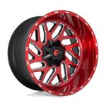 TRITON CANDY RED MILLED 20X10 5X4.5/5.0 78.1 QLD -18 Ζάντες Fuel Off-Road
