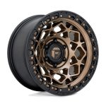 UNIT BRONZE W/ MATTE BLACK RING 17X9 5X5.0 71.5 ZDB -12MM Ζάντες Fuel Off-Road