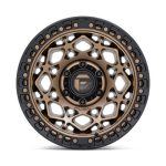 UNIT BRONZE W/ MATTE BLACK RING 17X9 5X5.0 71.5 ZDB -12MM Ζάντες Fuel Off-Road - Image 3