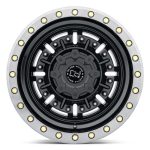 BR ABRAMS MGL-GUNBLACK MACH DARK TINT LIP 17X9.5 5X127 -18 71 Ζάντες Black Rhino - Image 2