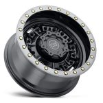 BR ABRAMS MGL-GUNBLACK MACH DARK TINT LIP 17X9.5 5X127 -18 71 Ζάντες Black Rhino - Image 3