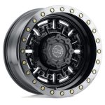 BR ABRAMS MGL-GUNBLACK MACH DARK TINT LIP 17X9.5 5X127 -18 71 Ζάντες Black Rhino