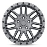 BR ARCHES SILVER 18X8 5X127 +30 71 BRSH-GM BK Ζάντες Black Rhino - Image 2