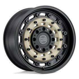 BR ARSENAL SAND ON BLACK 18X8 5X4.5/5.0 +30 Ζάντες Black Rhino