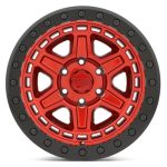 BR RENO CANDY RED W/ BLACK LIP EDGE 17X9 5X127 +0 71 Ζάντες Black Rhino - Image 2