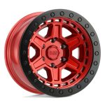 BR RENO CANDY RED W/ BLACK LIP EDGE 17X9 5X127 +0 71 Ζάντες Black Rhino