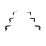 BASERACK GUTTER MOUNT KIT H2, SUITS 1770030/90/40 - Image 3