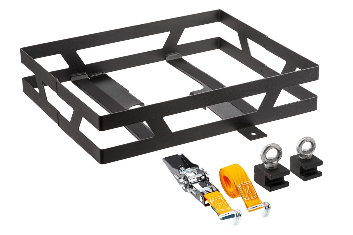 Baserack > Αξεσουάρ 1780350 ΒΑΣΗ ΚΑΝΙΣΤΡΟΥ ΔΙΠΛΗ JERRY CAN MNT DBLE HORIZONTAL