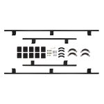 ΠΛΑΪΝΟ ΡΕΛΙ ΣΧΑΡΑΣ GUARD RAIL FULL 2125X1285 SUITS 1770040 - Image 3