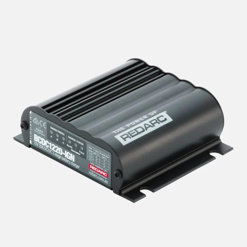 fortistis-redarc-20a-ignition-control-under-bonnet-dc-battery-charger1 Φορτιστής REDARC 20A IGNITION CONTROL UNDER BONNET DC BATTERY CHARGER - Image 1