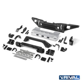 Προφυλακτήρας Αλουμινίου Rival για Jeep Wrangler 2007-2021 & Gladiator
