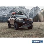 Προφυλακτήρας Αλουμινίου Rival για Toyota Hilux 2015-2020 - Image 2