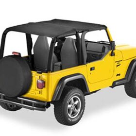Header Safari Bikini Black Denim Wrangler  TJ '96-02